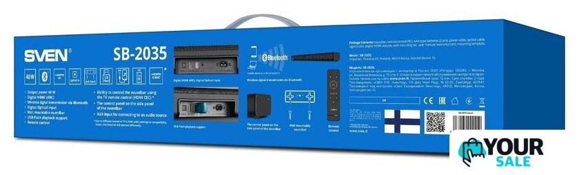 Саундбар SVEN SB-2035 - Изображение №12 — Интернет-магазин Your Sale