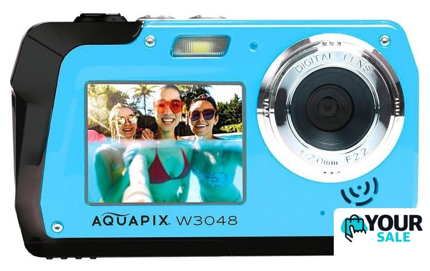 Экшен-камера Aquapix W3048 (Edge iceblue) - Изображение №1 — Интернет-магазин Your Sale
