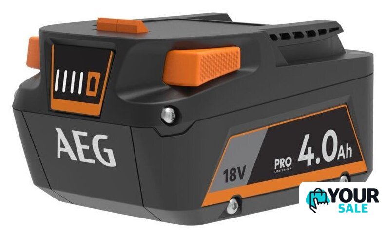 Аккумулятор с зарядным устройством AEG Powertools SET L1840S 4935478933 (18В/4 Ah + 18В) - Изображение №2 — Интернет-магазин Your Sale
