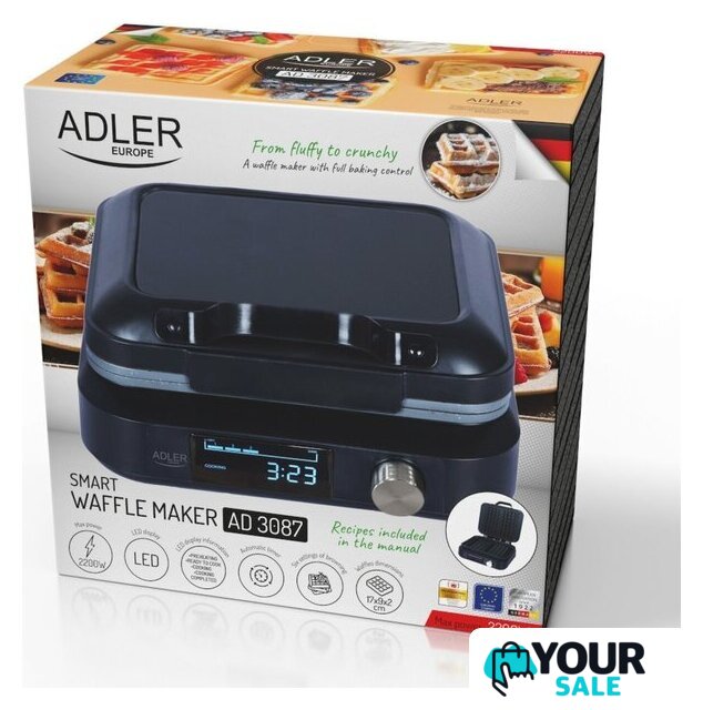 Вафельница Adler AD 3087 - Изображение №11 — Интернет-магазин Your Sale