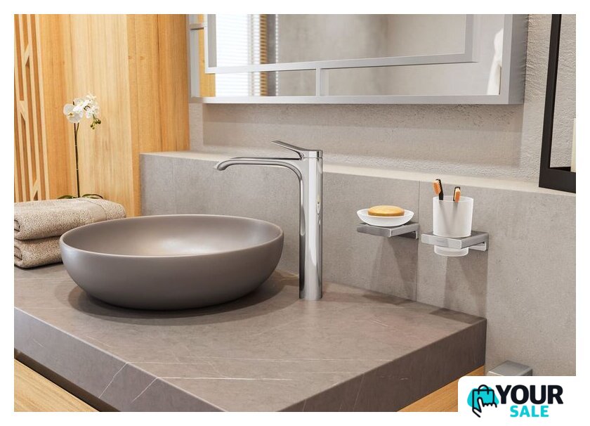 Стакан для зубной щетки и пасты Hansgrohe AddStoris 41749000 - Изображение №5 — Интернет-магазин Your Sale