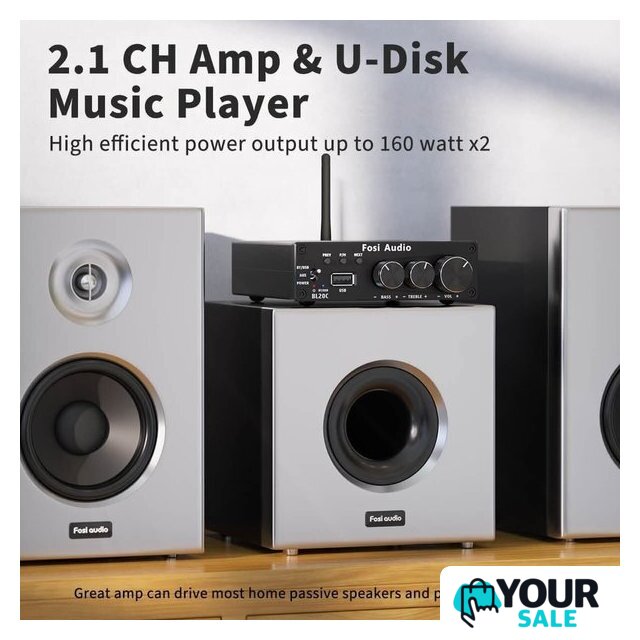 Усилитель мощности Fosi Audio BL20C (24V) - Изображение №4 — Интернет-магазин Your Sale