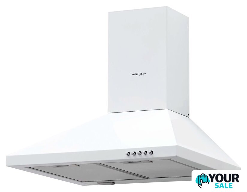 Кухонная вытяжка Krona Brief 500 White PB (белый) - Изображение №1 — Интернет-магазин Your Sale