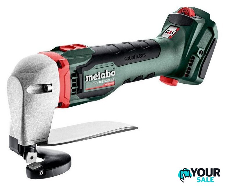 Листовые электрические ножницы Metabo SCV 18 LTX BL 1.6 601615840 (без АКБ, кейс) - Изображение №1 — Интернет-магазин Your Sale