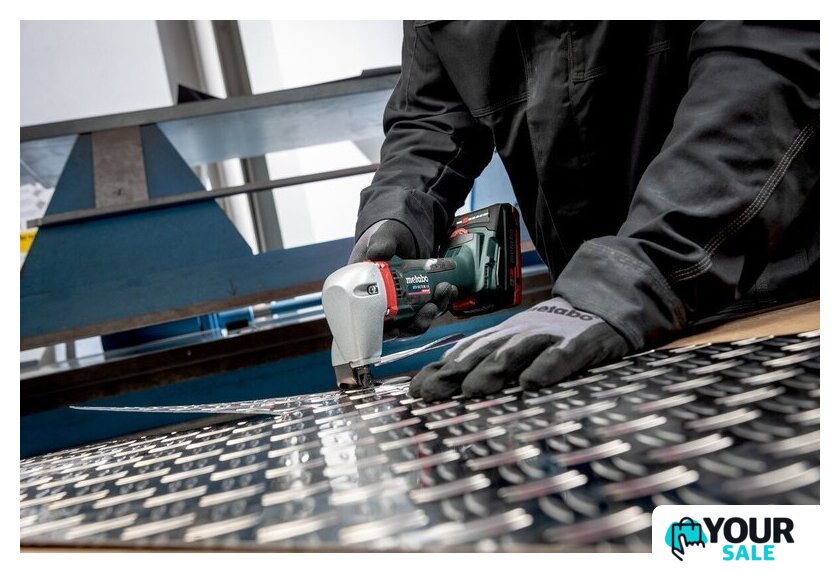 Листовые электрические ножницы Metabo SCV 18 LTX BL 1.6 601615840 (без АКБ, кейс) - Изображение №3 — Интернет-магазин Your Sale