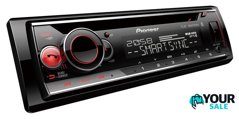 CD/MP3-магнитола Pioneer DEH-S520BT - Изображение №2 — Интернет-магазин Your Sale
