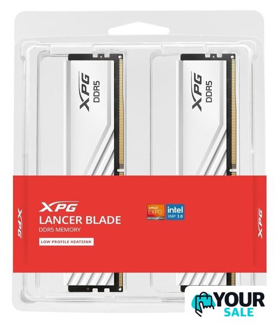 Оперативная память ADATA XPG Lancer Blade 2x32ГБ DDR5 5600 МГц AX5U5600C4632G-DTLABWH - Изображение №4 — Интернет-магазин Your Sale