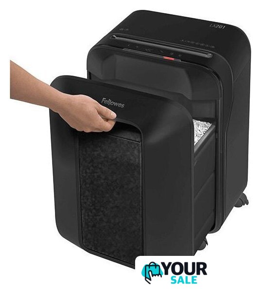 Шредер Fellowes Powershred LX201 (черный) - Изображение №4 — Интернет-магазин Your Sale