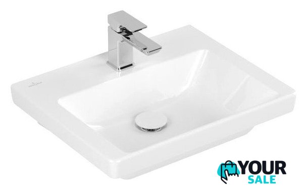 Умывальник Villeroy & Boch Subway 3.0 437051R1 - Изображение №1 — Интернет-магазин Your Sale