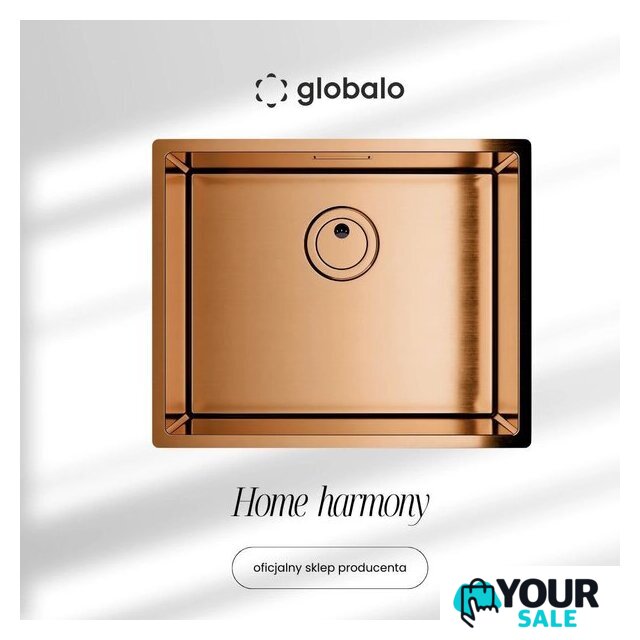 Кухонная мойка Globalo Riwolo 50.1 Copper - Изображение №1 — Интернет-магазин Your Sale