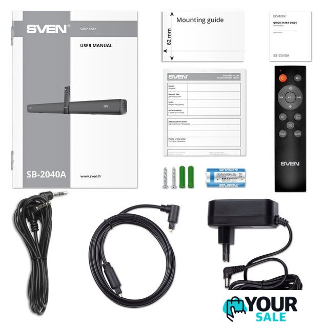 Саундбар SVEN SB-2040A - Изображение №10 — Интернет-магазин Your Sale