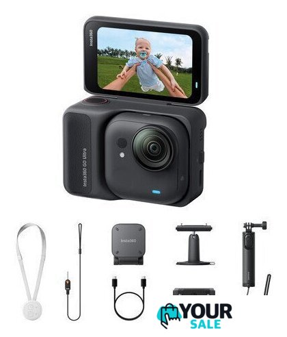 Модульная экшен-камера Insta360 GO Ultra (Creator Bundle, черный) - Изображение №1 — Интернет-магазин Your Sale