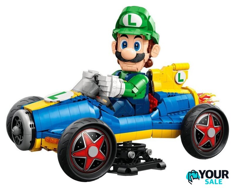 Конструктор LEGO Super Mario 72050 Mario Kart Luigi & Mach 8 - Изображение №2 — Интернет-магазин Your Sale
