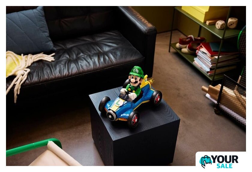 Конструктор LEGO Super Mario 72050 Mario Kart Luigi & Mach 8 - Изображение №6 — Интернет-магазин Your Sale