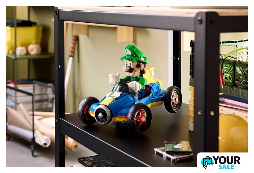 Конструктор LEGO Super Mario 72050 Mario Kart Luigi & Mach 8 - Изображение №7 — Интернет-магазин Your Sale