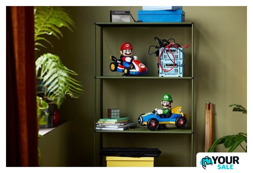 Конструктор LEGO Super Mario 72050 Mario Kart Luigi & Mach 8 - Изображение №8 — Интернет-магазин Your Sale