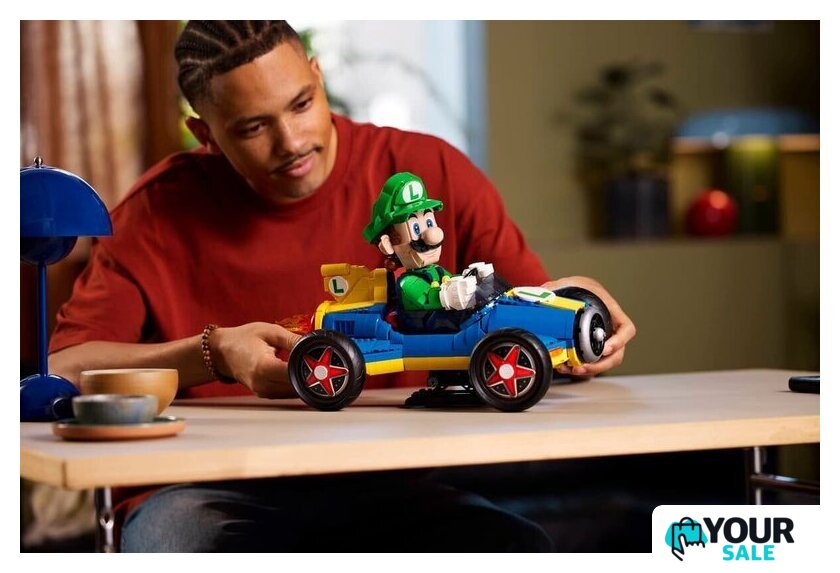 Конструктор LEGO Super Mario 72050 Mario Kart Luigi & Mach 8 - Изображение №4 — Интернет-магазин Your Sale