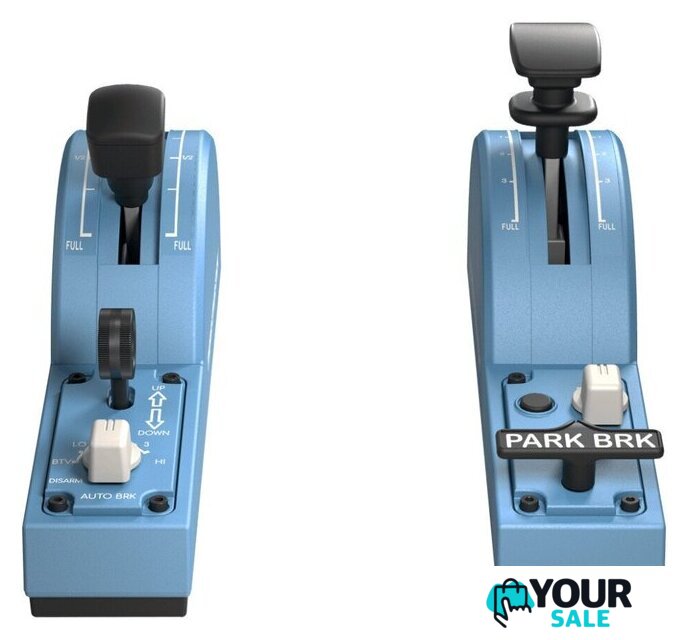 Оборудование для авиасимов Thrustmaster TCA Quadrant Add-on Airbus Edition - Изображение №2 — Интернет-магазин Your Sale