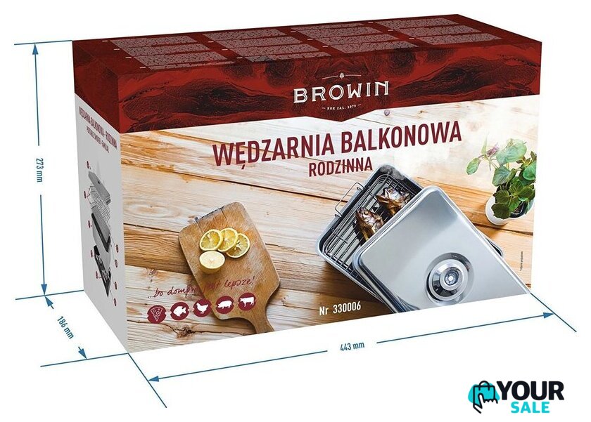 Коптильня Browin 330006 - Изображение №6 — Интернет-магазин Your Sale