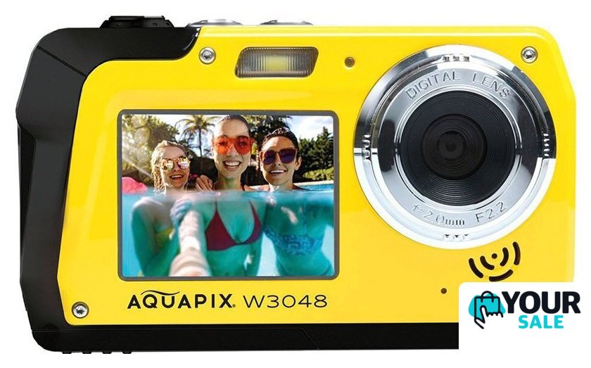 Экшен-камера Aquapix W3048 (Edge yellow) - Изображение №1 — Интернет-магазин Your Sale