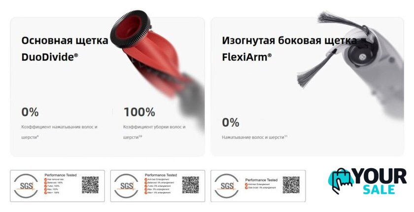 Робот-пылесос Roborock Qrevo Edge 2 Pro QE2P02-02 (белый) - Изображение №11 — Интернет-магазин Your Sale