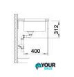 Кухонная мойка Blanco Subline 500-U Coloured Components 527798 (серый камень) - Изображение №12 — Интернет-магазин Your Sale