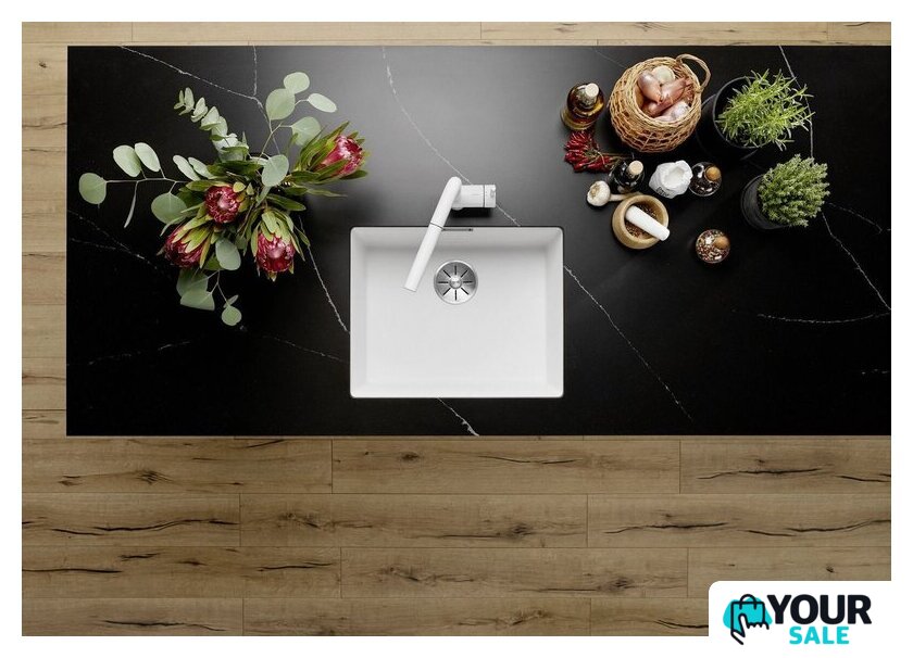 Кухонная мойка Blanco Subline 500-U Coloured Components 527798 (серый камень) - Изображение №4 — Интернет-магазин Your Sale
