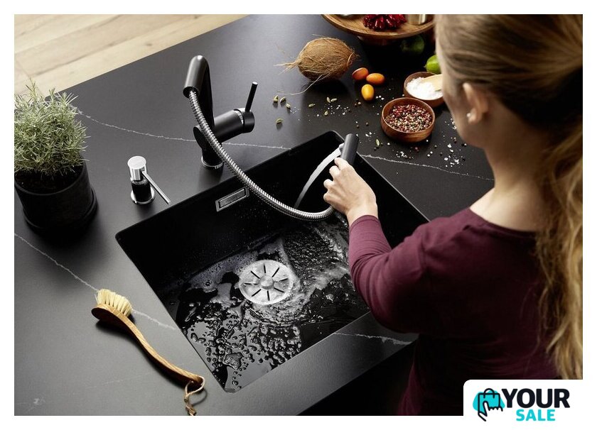 Кухонная мойка Blanco Subline 500-U Coloured Components 527798 (серый камень) - Изображение №6 — Интернет-магазин Your Sale