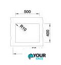 Кухонная мойка Blanco Subline 500-U Coloured Components 527798 (серый камень) - Изображение №10 — Интернет-магазин Your Sale