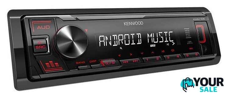USB-магнитола Kenwood KMM-105 - Изображение №2 — Интернет-магазин Your Sale