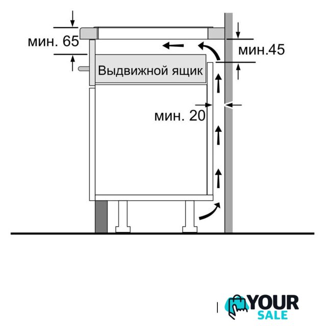 Варочная панель Bosch PUG61RAA5E - Изображение №8 — Интернет-магазин Your Sale