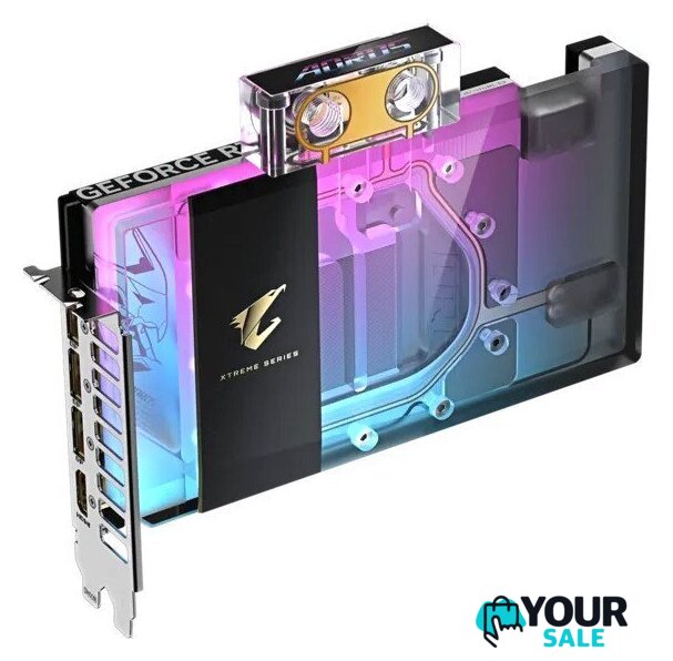 Видеокарта Gigabyte Aorus GeForce RTX 5080 Xtreme Waterforce WB 16G GV-N5080AORUSX WB-16GD - Изображение №1 — Интернет-магазин Your Sale