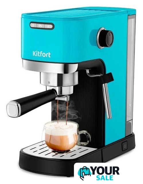 Рожковая кофеварка Kitfort KT-7461 - Изображение №1 — Интернет-магазин Your Sale