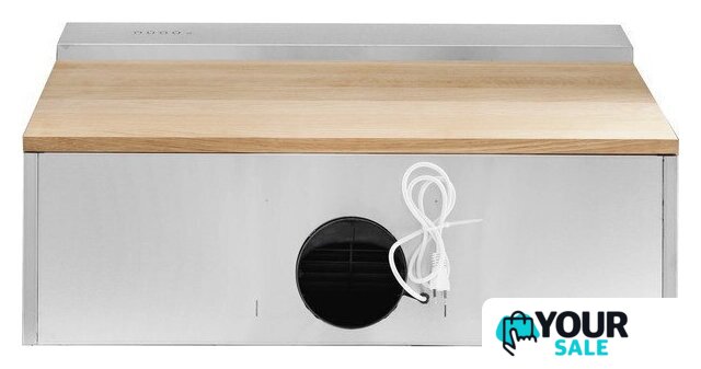 Кухонная вытяжка Elikor Фарм 90H-650-E3D (нержавеющая сталь/дуб неокрашенный) - Изображение №5 — Интернет-магазин Your Sale