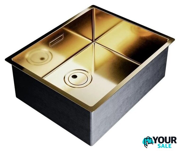 Кухонная мойка Globalo Riwolo 50.1 Gold - Изображение №10 — Интернет-магазин Your Sale