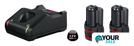 Аккумулятор с зарядным устройством Bosch GBA 12V + GAL 12V-40 Professional 1600A019R8 (12В/2 Ah + 12В) - Изображение №1 — Интернет-магазин Your Sale