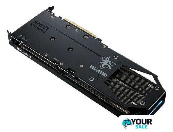 Видеокарта PowerColor Hellhound AMD Radeon RX 9060 XT 16GB GDDR6 RX9060XT 16G-L/OC - Изображение №4 — Интернет-магазин Your Sale