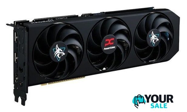 Видеокарта PowerColor Hellhound AMD Radeon RX 9060 XT 16GB GDDR6 RX9060XT 16G-L/OC - Изображение №1 — Интернет-магазин Your Sale