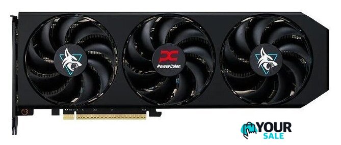 Видеокарта PowerColor Hellhound AMD Radeon RX 9060 XT 16GB GDDR6 RX9060XT 16G-L/OC - Изображение №2 — Интернет-магазин Your Sale