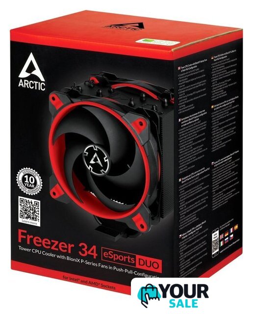 Кулер для процессора Arctic Freezer 34 eSports DUO ACFRE00060A - Изображение №9 — Интернет-магазин Your Sale