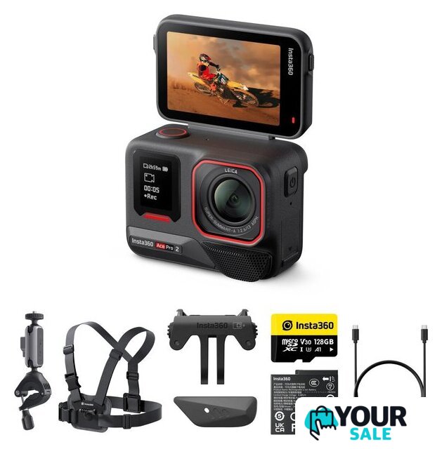 Экшен-камера Insta360 Ace Pro 2 (Bike Bundle) - Изображение №1 — Интернет-магазин Your Sale