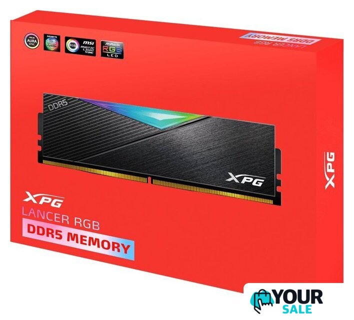 Оперативная память ADATA XPG Lancer RGB 2x16ГБ DDR5 8000 МГц AX5U8000C3816G-DCLARBK - Изображение №5 — Интернет-магазин Your Sale