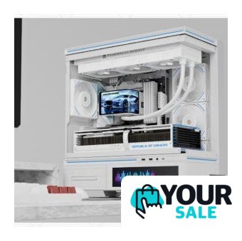 Система жидкостного охлаждения для процессора Thermalright Wonder Vision 360 Turbo ARGB (белый) - Изображение №3 — Интернет-магазин Your Sale
