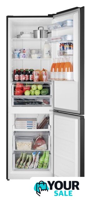 Холодильник Weissgauff WRK 2000 Total NoFrost Inverter Black Inox - Изображение №3 — Интернет-магазин Your Sale