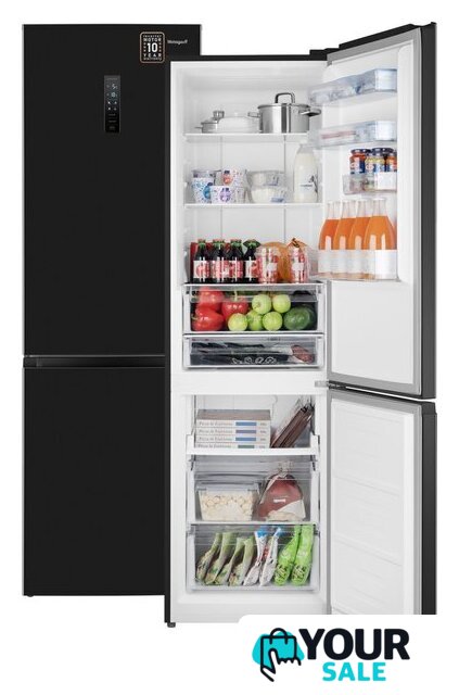 Холодильник Weissgauff WRK 2000 Total NoFrost Inverter Black Inox - Изображение №7 — Интернет-магазин Your Sale