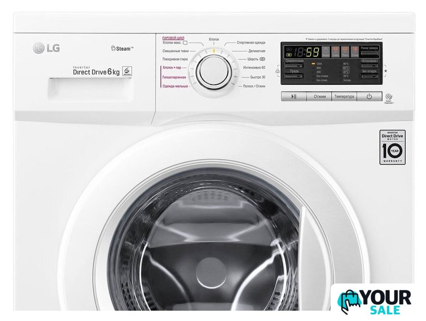 Стиральная машина LG F1296NDS0 - Изображение №4 — Интернет-магазин Your Sale