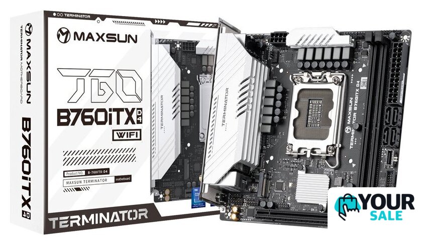 Материнская плата Maxsun Terminator B760ITX D4 WIFI - Изображение №2 — Интернет-магазин Your Sale