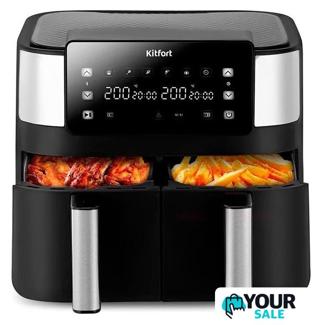 Аэрогриль (аэрофритюрница) Kitfort KT-2259 - Изображение №1 — Интернет-магазин Your Sale