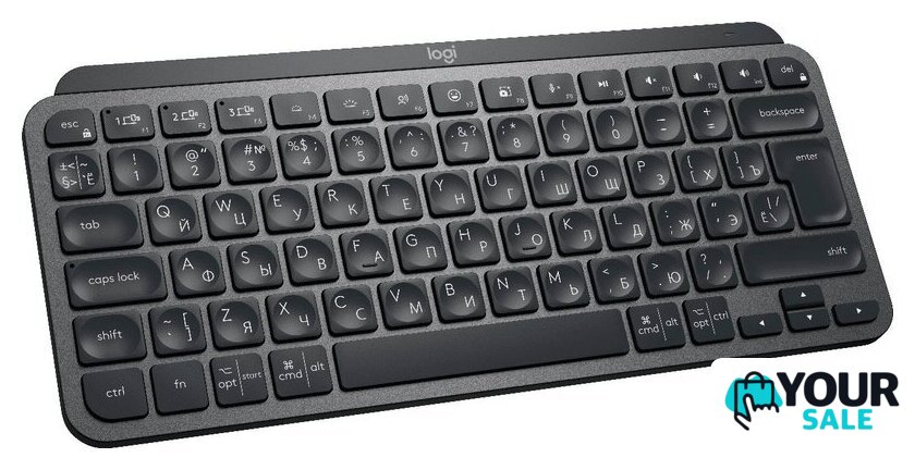 Клавиатура Logitech MX Keys Mini 920-010498 (графитовый, с гравировкой) - Изображение №2 — Интернет-магазин Your Sale
