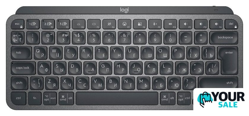 Клавиатура Logitech MX Keys Mini 920-010498 (графитовый, с гравировкой) - Изображение №1 — Интернет-магазин Your Sale
